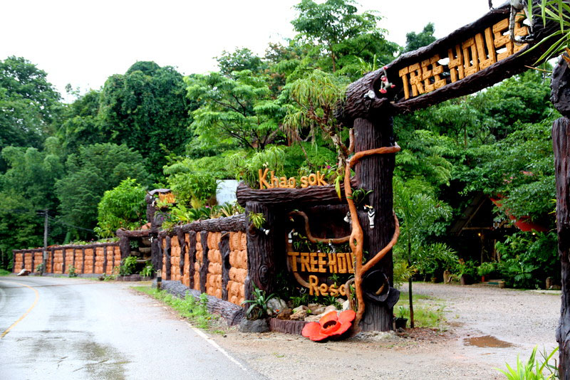 khao sok national park tree house